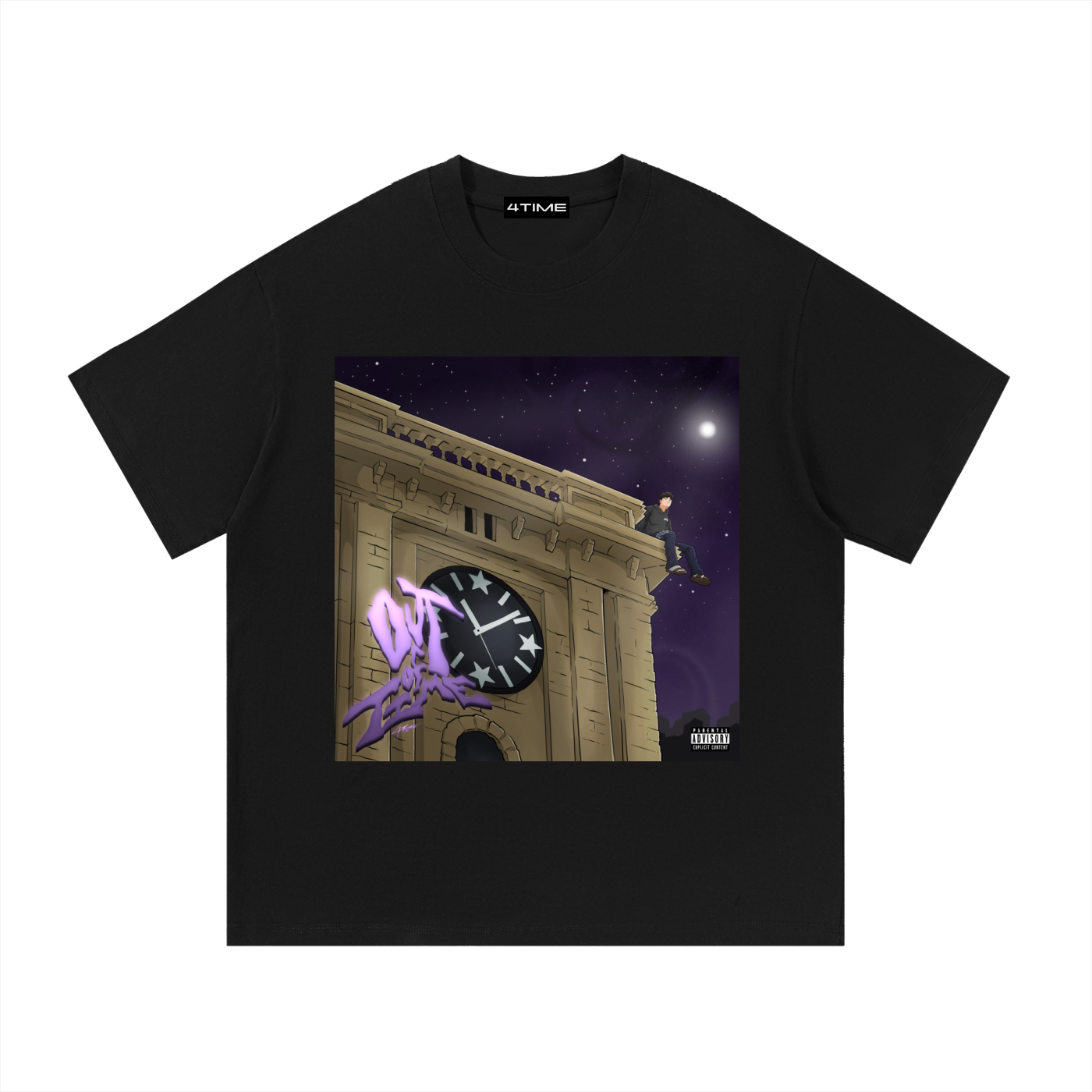 4TIME "OUT OF TIME" COVER TEE