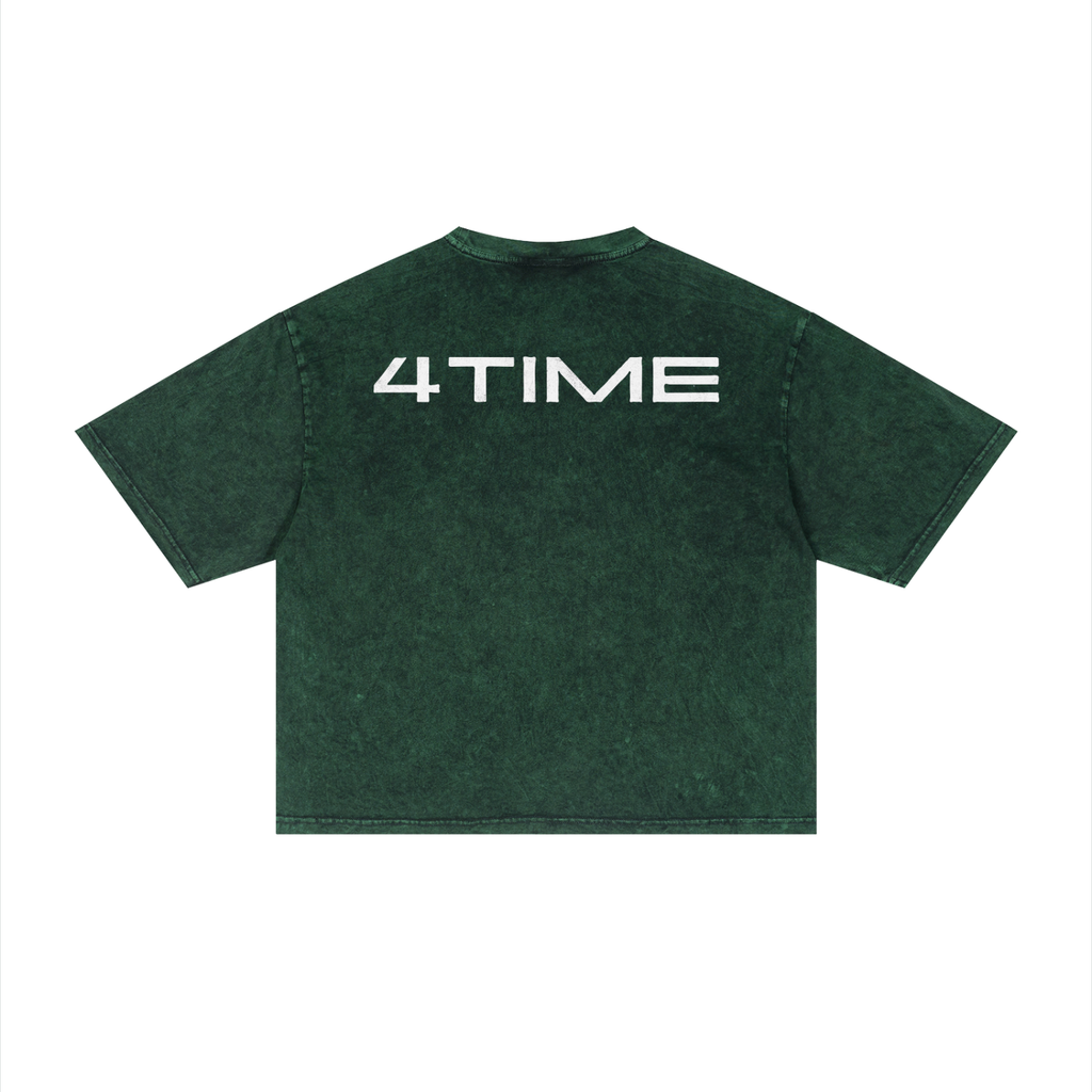 4TIME "CLUB" BOXY WASHED TEE