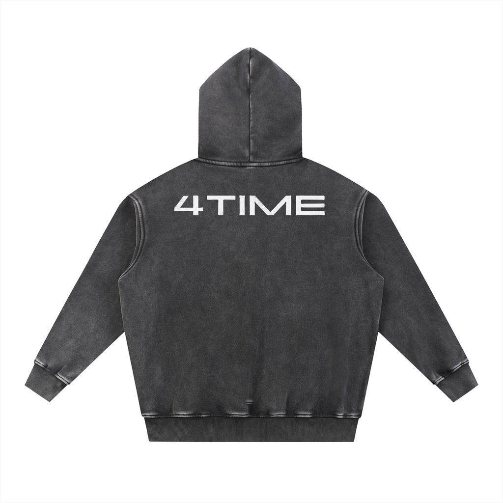 4TIME "CLUB" WASHED HOODIE