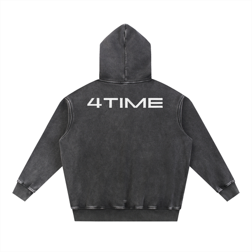4TIME "CLUB" WASHED HOODIE