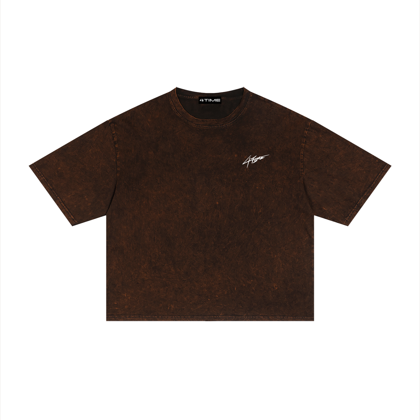 4TIME "CLUB" BOXY WASHED TEE