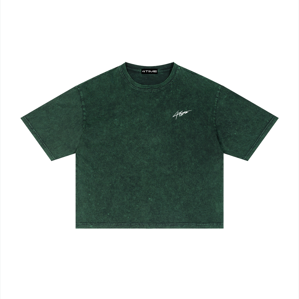 4TIME "CLUB" BOXY WASHED TEE
