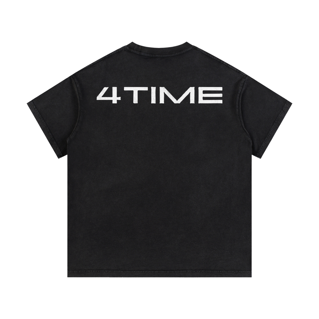 4TIME "CLUB" WASHED TEE