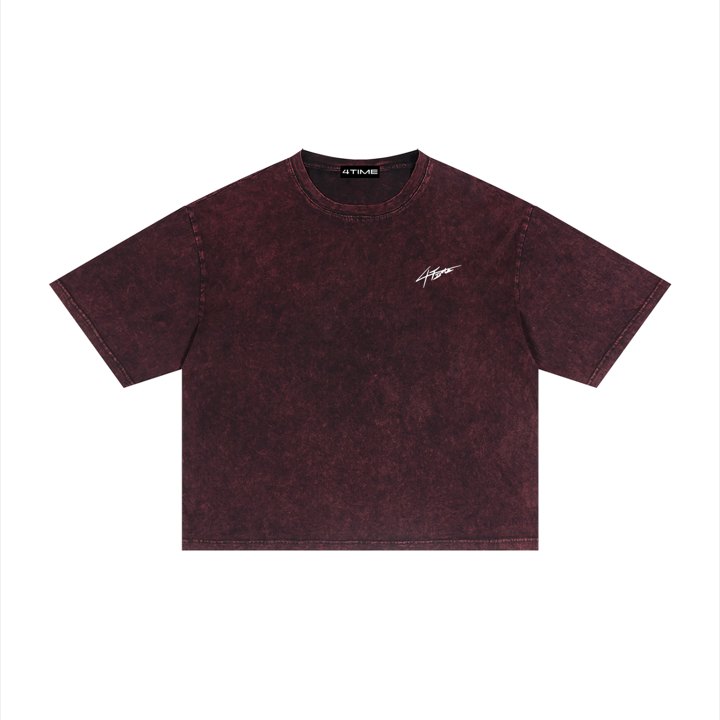 4TIME "CLUB" BOXY WASHED TEE